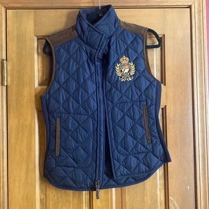 Navy Polo Ralph Lauren Quilted Vest